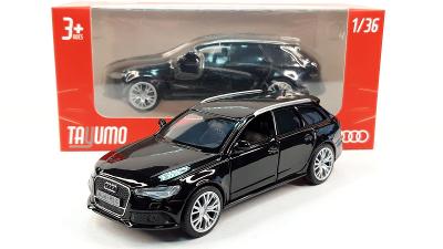 Audi RS6 Avant black - 1/36 Tayumo pullback
