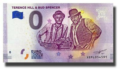Bud Spencer a Terence Hill, 0 Eurosouvenir UNC 