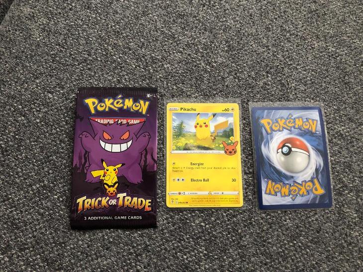 Original Karta Pokemon Serie TRICK or TRADE PIKACHU Aukro