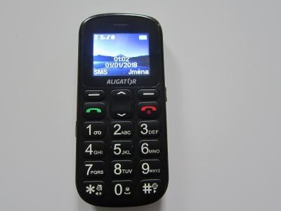 ALIGÁTOR Model A321 funkční mobilní telefon pro seniory/ seniora