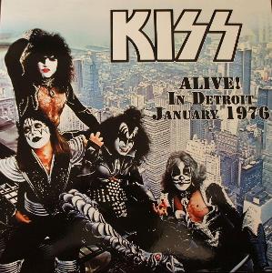 2 LP KISS Alive in DETROIT 1976 Color Vinyl Raritní!