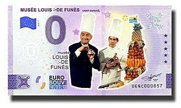 🌟 NESEHNATELNÁ NOVINKA 🌟  Louis de Funes Color 🌟 0 Eurosouvenir UNC