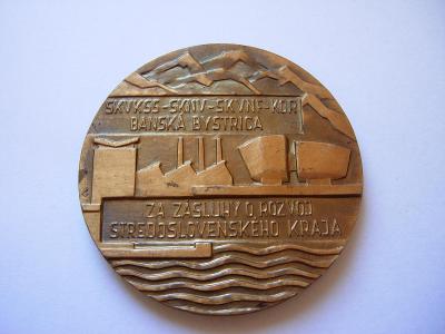 Medaila - Za zásluhy o rozvoj Banskobystrického kraja, Groma