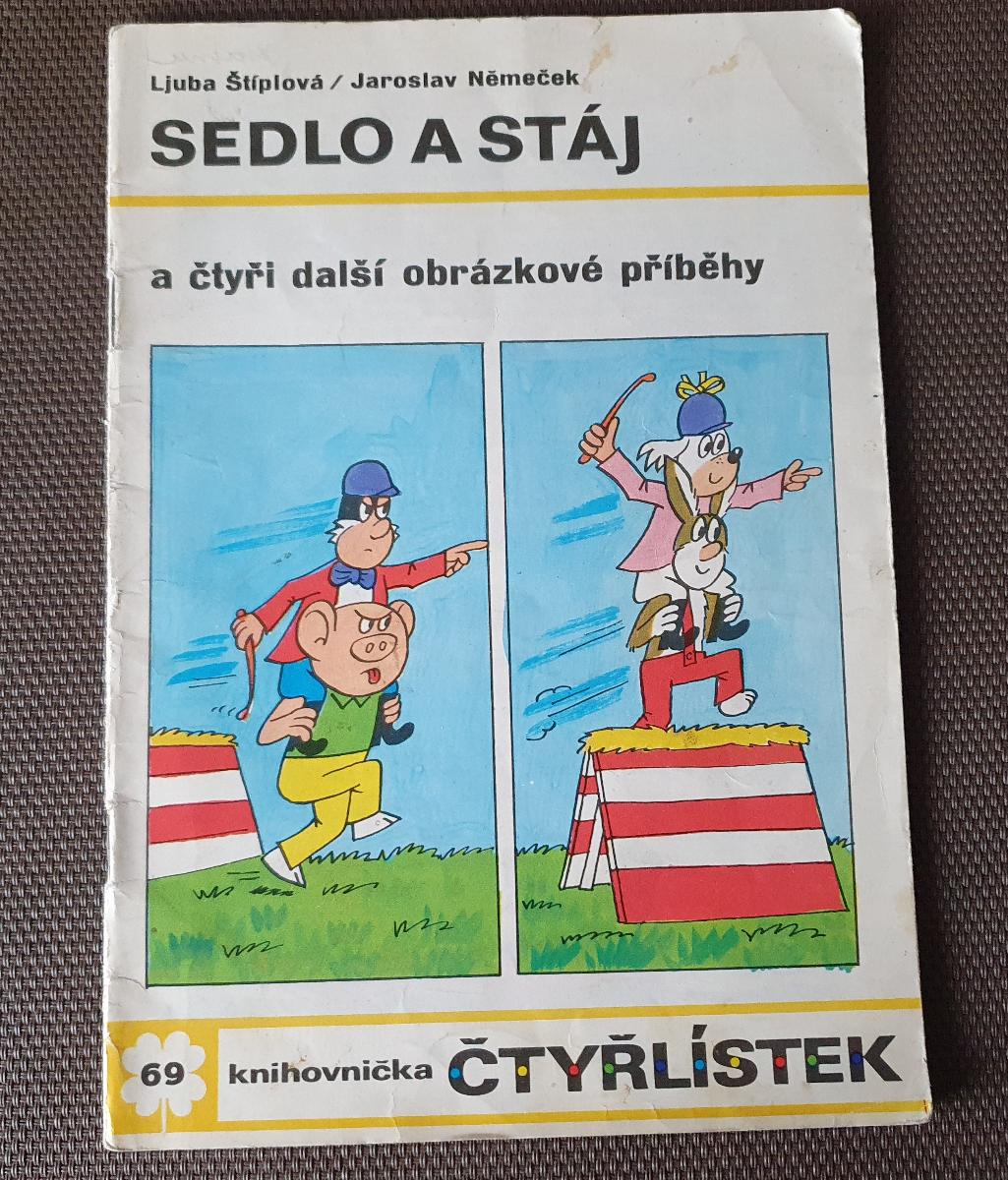 ČTYŘLÍSTEK Č. 69 SEDLO A STÁJ- PĚKNÝ - Knihy a časopisy