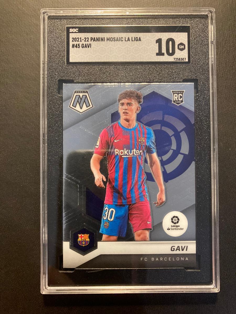 2020-21 Panini Mosaic - GAVI - SGC 10 !!! ROOKIE FC BARCELONA | Aukro