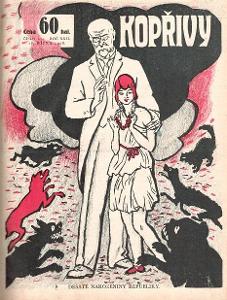 KOPŘIVY, list satirický, ročník 1928 - 1929 (s obálkami, 