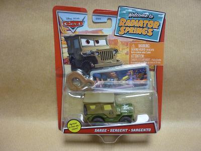 Cars Sarge  Mattel 1/55