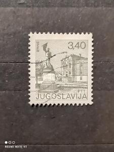 Známka Jugoslávie 