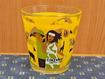 Sklenice CINZANO ~ CAPE TOWN 200 ml