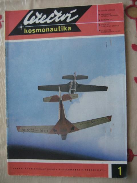 Retro časopis Letectví A Kosmonautika Rok 1973 Od Korunky Aukro 2012