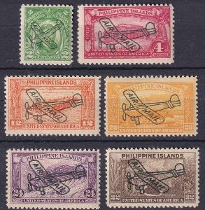 americké Filipíny 1933 * letecké komplet mi. 349-354