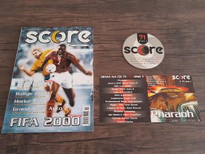 Časopis SCORE č. 71 1999+plakát+DemoCD