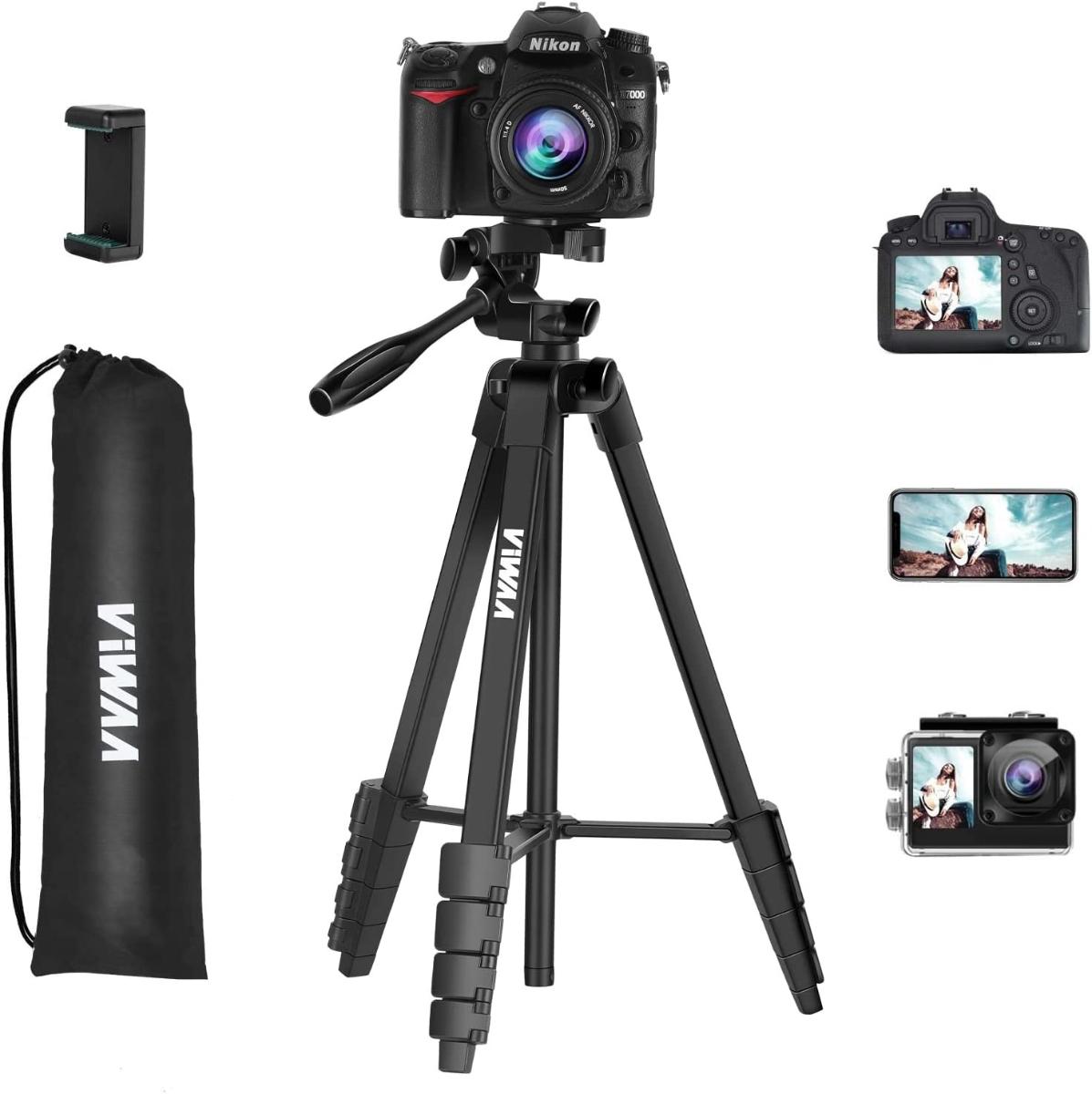 VIWAA statív na mobilný telefón, kameru, foťák, 139cm - Foto príslušenstvo