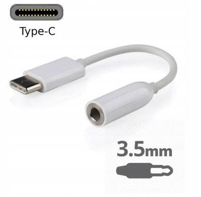 Adaptér redukce přechodka USB-C na konektor sluchátek mini Jack 3,5