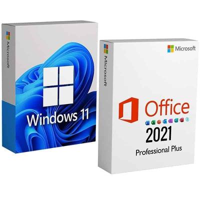 Windows 11 Pro Retail | Microsoft Office 2021 Professional Plus