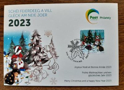 Lucembursko, vánoční prémie,r. 2022 ! (aukce CEN5)