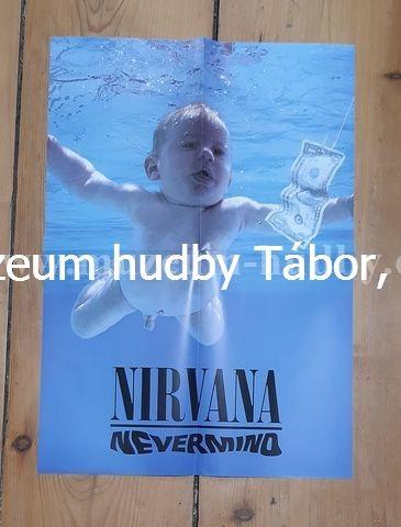 Nirvana - Nevermind / blue vinyl,poster  - LP / Vinylové desky