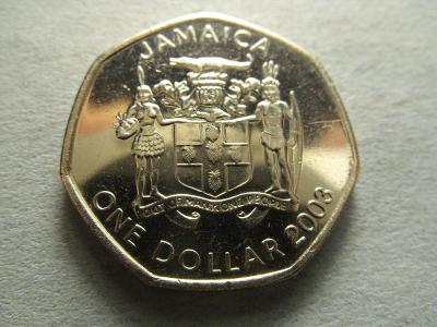 JAMAICA - 1 ONE DOLLAR z roku 2003 STAV