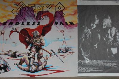 Kreator – Endless Pain LP 1985 vinyl Germany 1.press cleaned NM TRASH