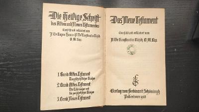 německá kniha - Das Neue Testament P. Dr. Konstantin Rösch