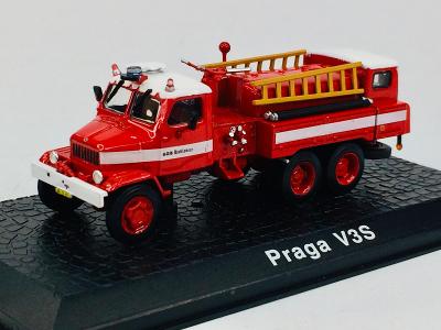Praga V3S požární - 1/72 Atlas (M24-d3)