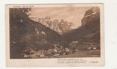 Itálie, Dolomiti, Canazei, cca 1910