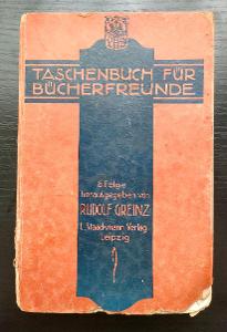 kniha v němčině- Taschenbuch für Bücherfreunde., 8. Folge. - 1926