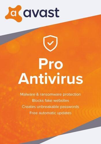 Avast Pro Antivirus 1 Zařízení 1 Rok Windows