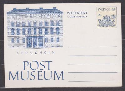 Švédsko - dopisnice - poštovní muzeum