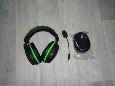 CZC.Gaming Dragon, herní sluchátka s mikrofonem, Černo-zelená