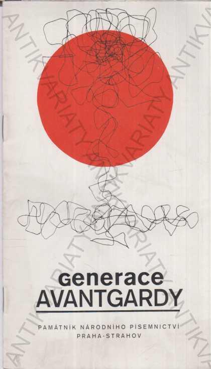 Generace Avantgardy Výstava 1970-71 - Knihy