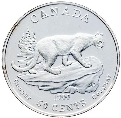 (E-3088) Alžběta II., 50 Cent (Half dollar) 1999
