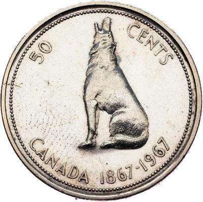 (E-5790) Kanada, 50 Cent 1967