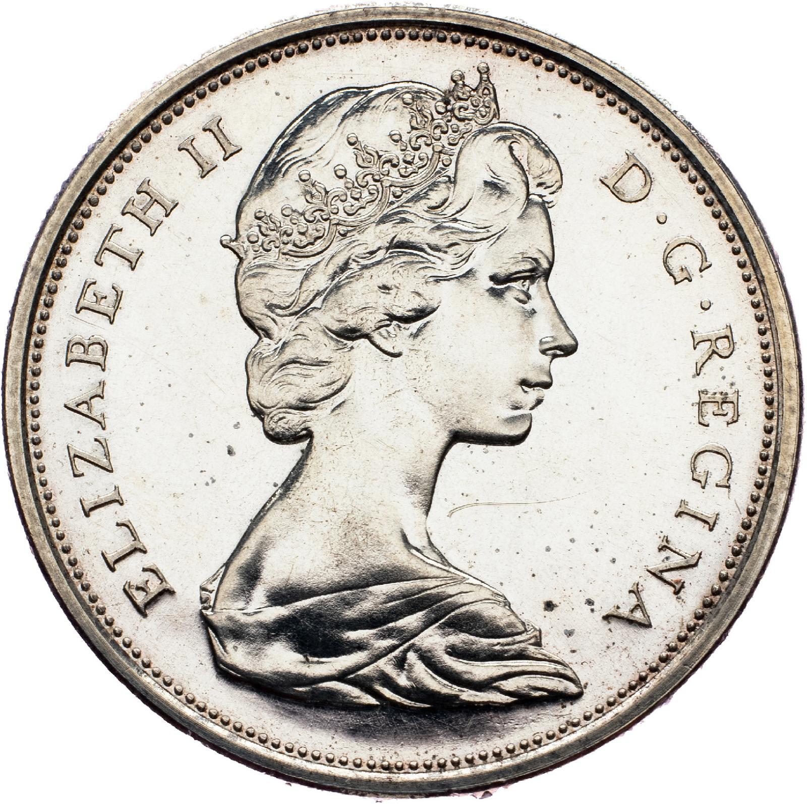 (E-5790) Kanada, 50 Cent 1967 - Numismatika