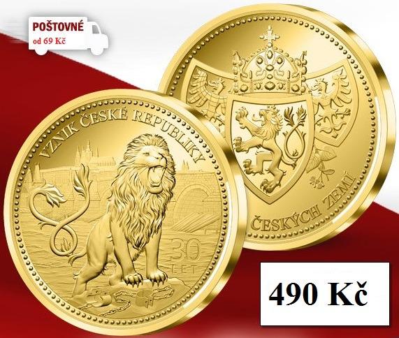 Pamätné mince - 30. výročie vzniku Českej republiky - Zberateľstvo