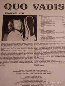 Quo vaší - Vladimír Veit r.1984