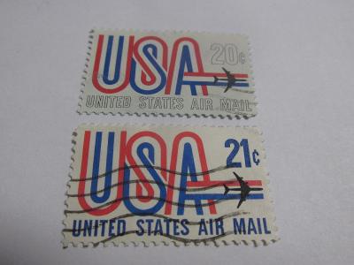 Známky USA 1968, Letadla