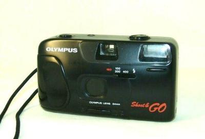 OLYMPUS GO - Fotoaparat na kinofilm