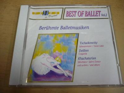 CD Best of BALLET Vol.2 (Čajkovskij, Delibes, Chačaturjan)