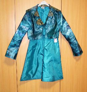 N4363 UMA - dívčí karnevalový kabát vel.140