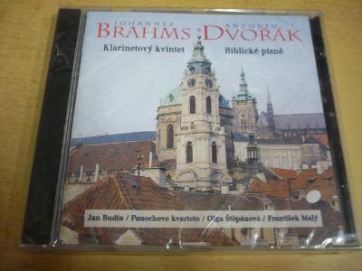 CD BRAHMS - Klarinetový kvintet / DVOŘÁK - Biblické písně / NOVÉ