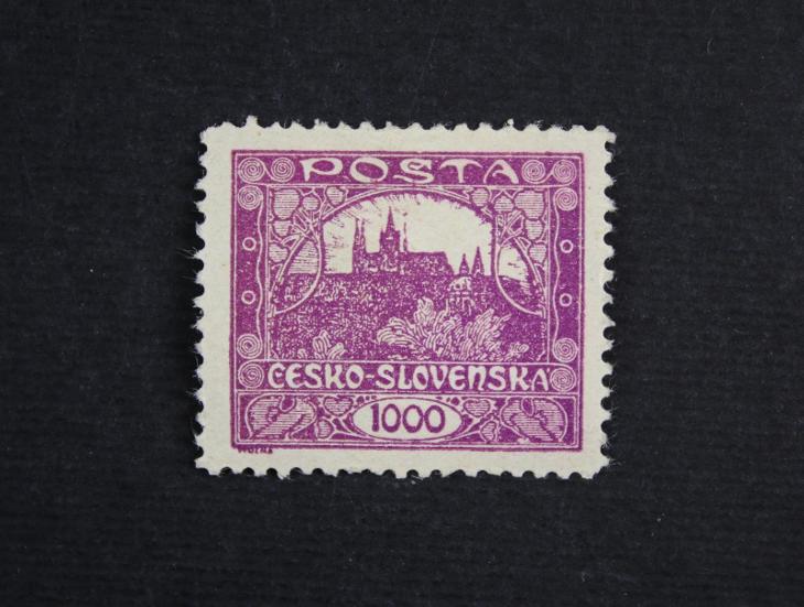 Zn. 26D fialová, 11 1/2 minister. zoubk. ** - Známky Československo+ČR 1918-1939