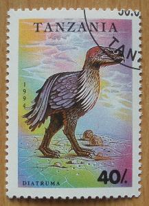 Fauna - Pravěk - razítkované - Tanzanie