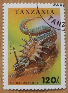 Fauna - Pravěk - razítkované - Tanzanie