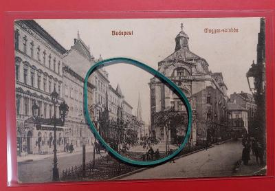 Madarsko - Budapest - Magyar-szinház prošlá 1911 b