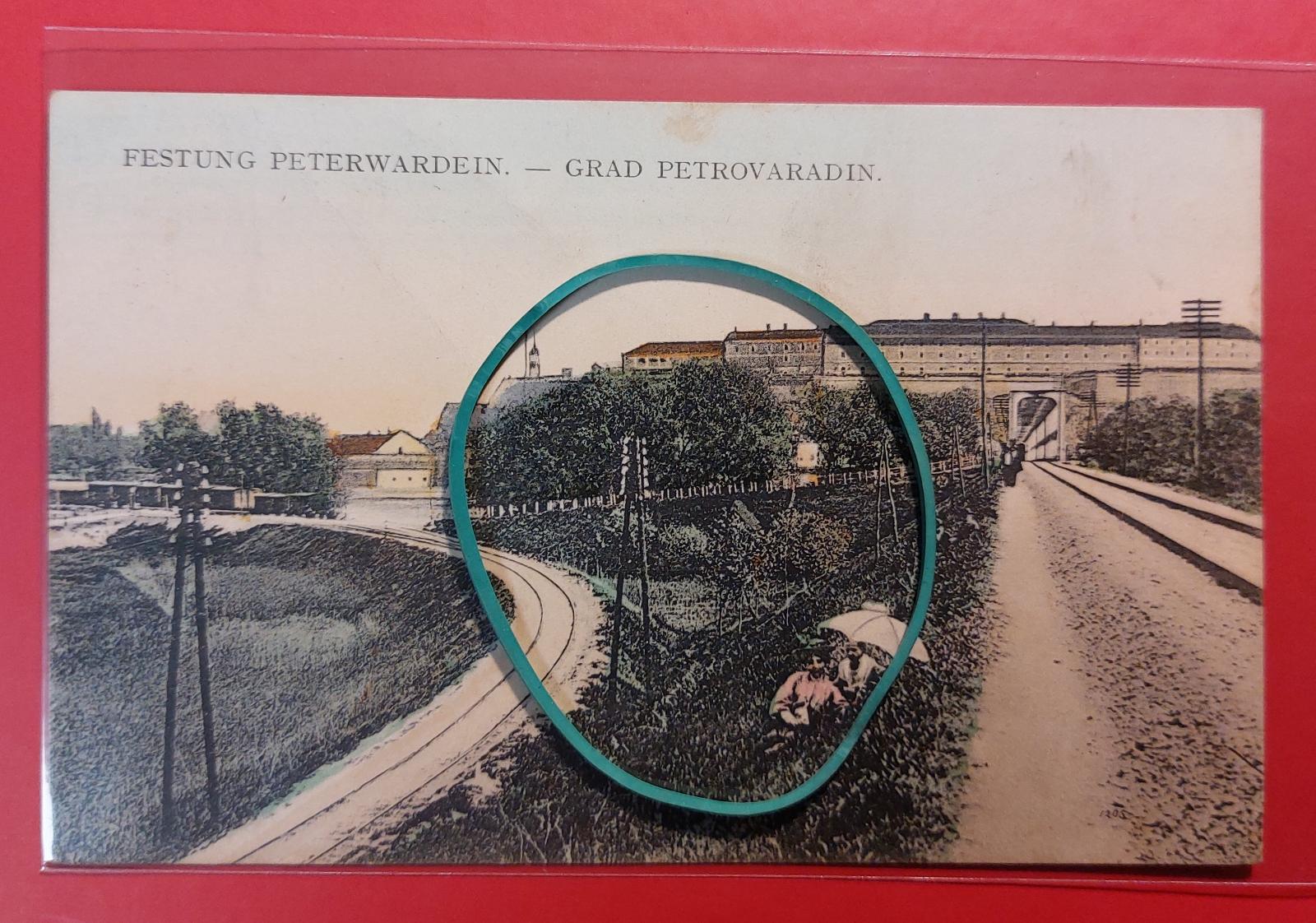 Srbsko - Grad Petrovaradin prešla 1911 - Pohľadnice