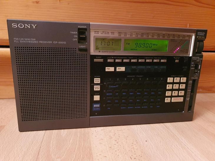 RÁDIO SONY ICF-2001D Made in Japan z roku 1985 | Aukro