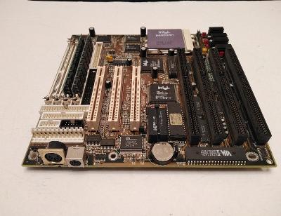 Základní deska Socket 7 Biostar MB-8500TVX-A Ver. 2.3 + CPU + RAM