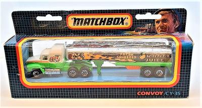 928 - MATCHBOX CONVOY CY35 - ORANGE JUICE