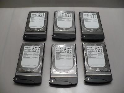 2,5" SAS disky Seagate, 4x 1000GB, 2x 500GB...od KORUNY !!!